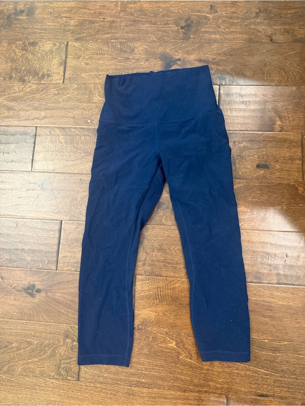 Lululemon High-Waist Navy Leggings